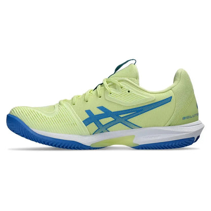 Women's Solution Speed FF 3 Clay Tennis Shoes Huddle Yellow and Blue Coast