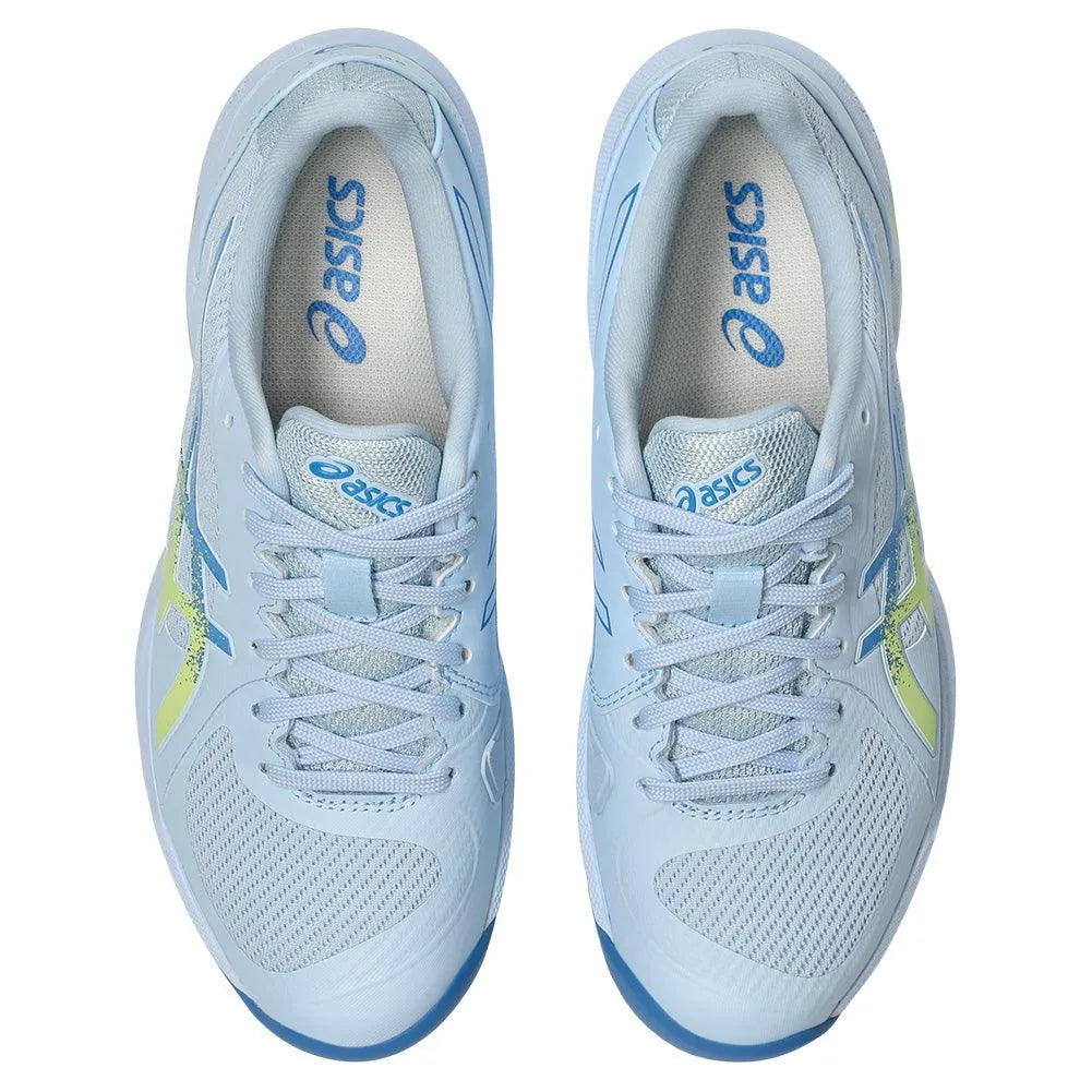 Women's Solution Swift FF 2 Tennis Shoes Light Blue and Huddle Yellow