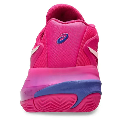 Women's GEL-Resolution X Clay Tennis Shoes Bright Rose and Cream