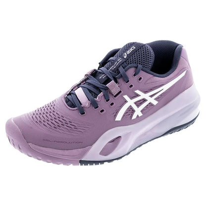 Women's GEL-Resolution X Tennis Shoes Ube and White-Footwear-Asics-1042A279-500S25-1-[Sku]-Tennis Express