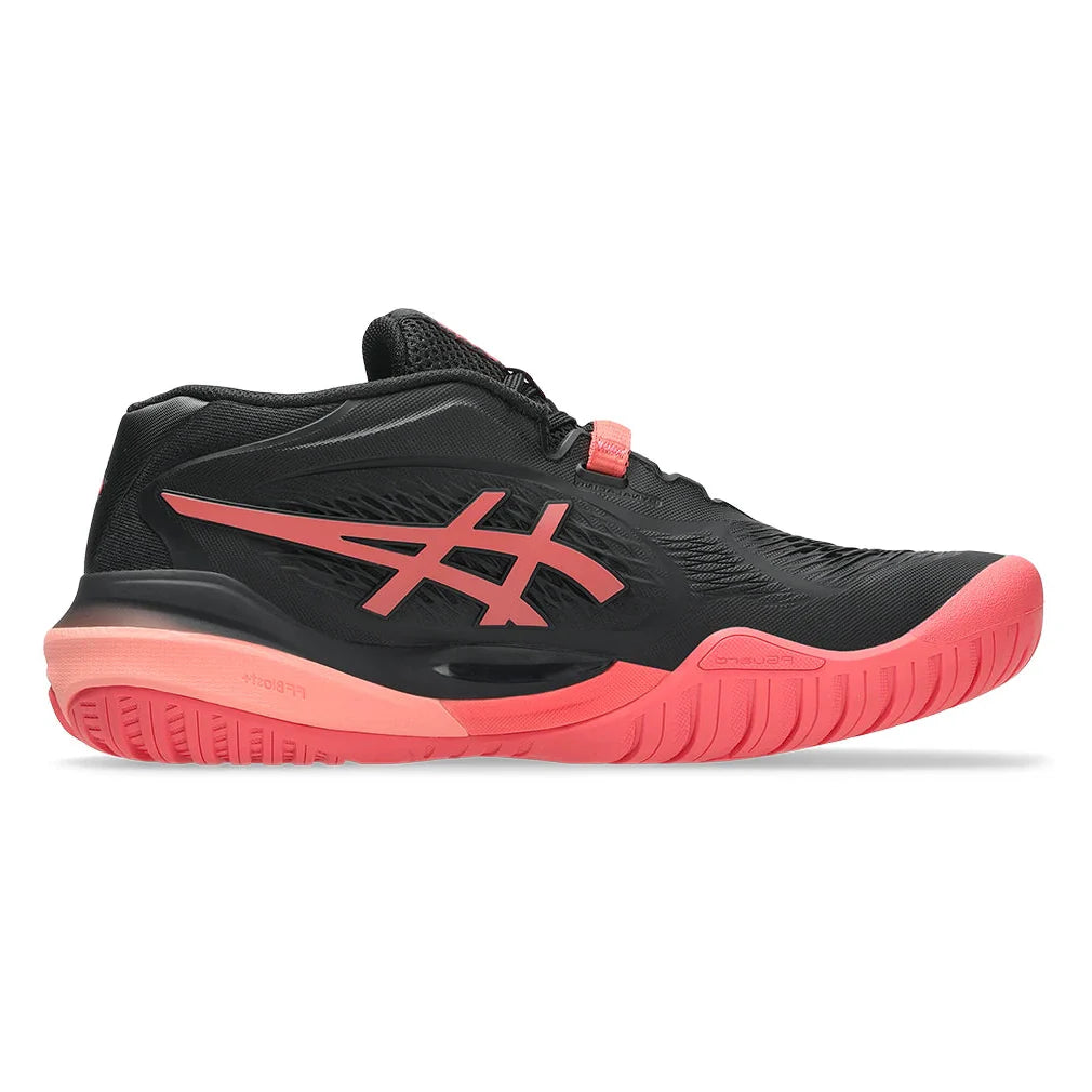 Women's GEL-Resolution X Tennis Shoes Black and Sienna