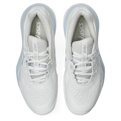 Women's GEL-Resolution X Tennis Shoes White and Pure Silver