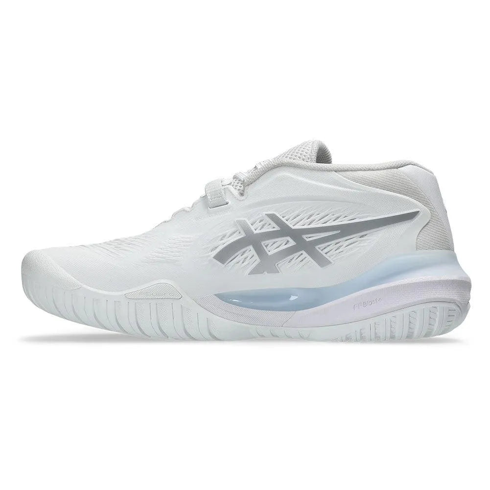 Women's GEL-Resolution X Tennis Shoes White and Pure Silver