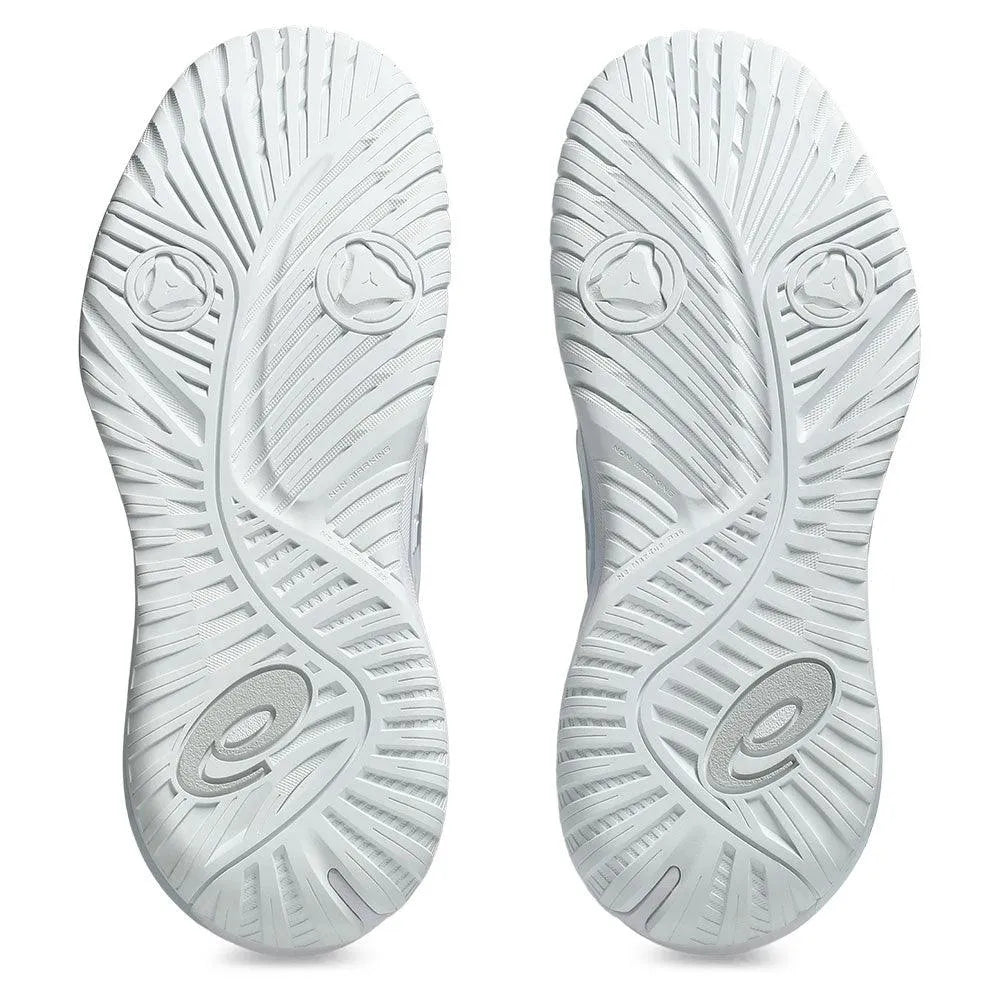 Women's GEL-Resolution X Tennis Shoes White and Pure Silver