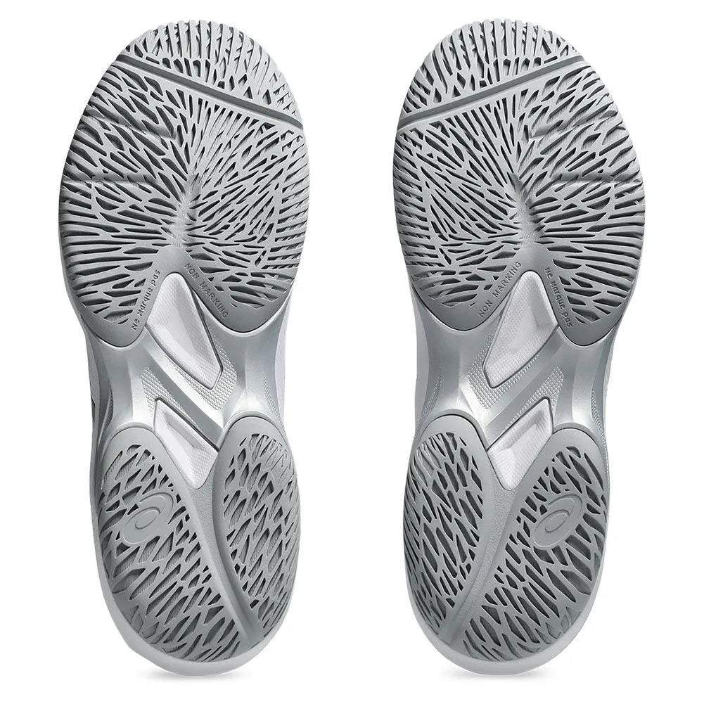 Women's Game FF Tennis Shoes White and Pure Silver