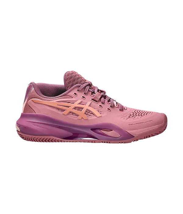 Padel Shoes Asics Gel-Resolution X Padel Mujer Purple Oxide/Rose Gold 2025