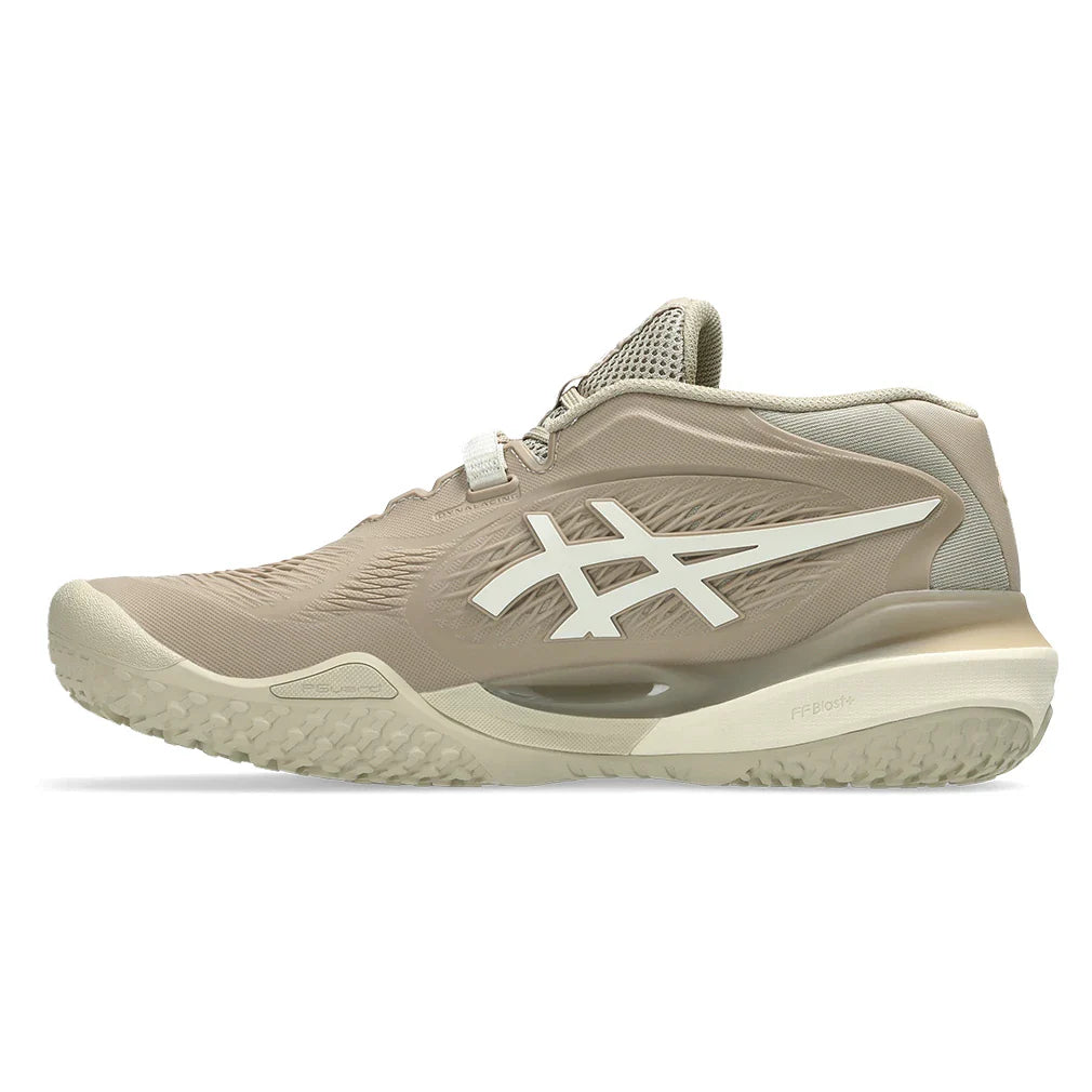 Women's GEL-Resolution X Omnicourt Tennis Shoes Wood Crepe and Birch