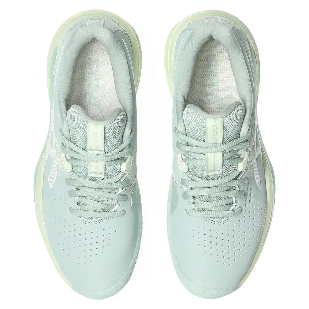 Women's GEL-Challenger 15 Clay Tennis Shoes Lichen Rock and Whisper Green