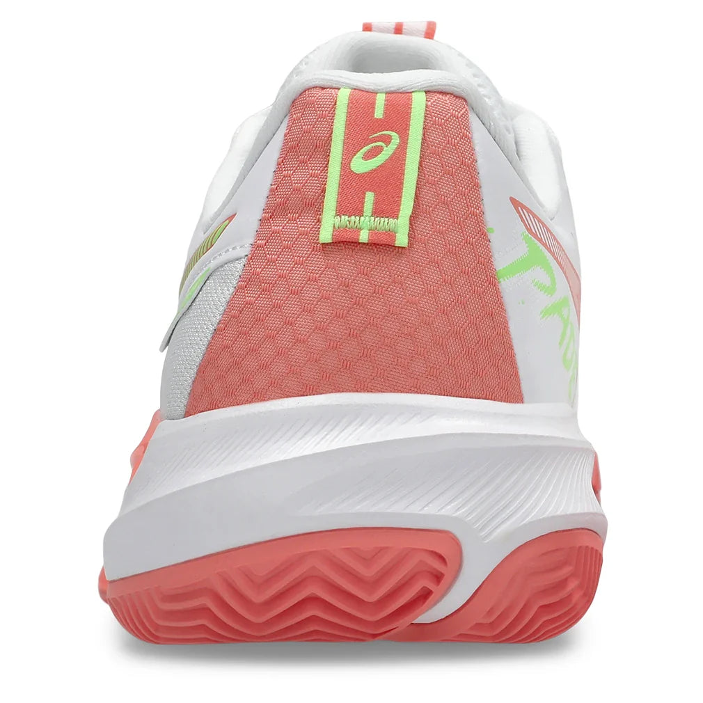 Women's GEL-Challenger 15 Padel Shoes White and Guava