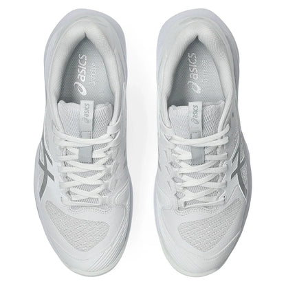 Women's Solution Speed FF 4 Tennis Shoes White and Pure Silver