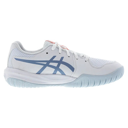 Juniors' GEL-Resolution X GS Tennis Shoes White and Grey Blue