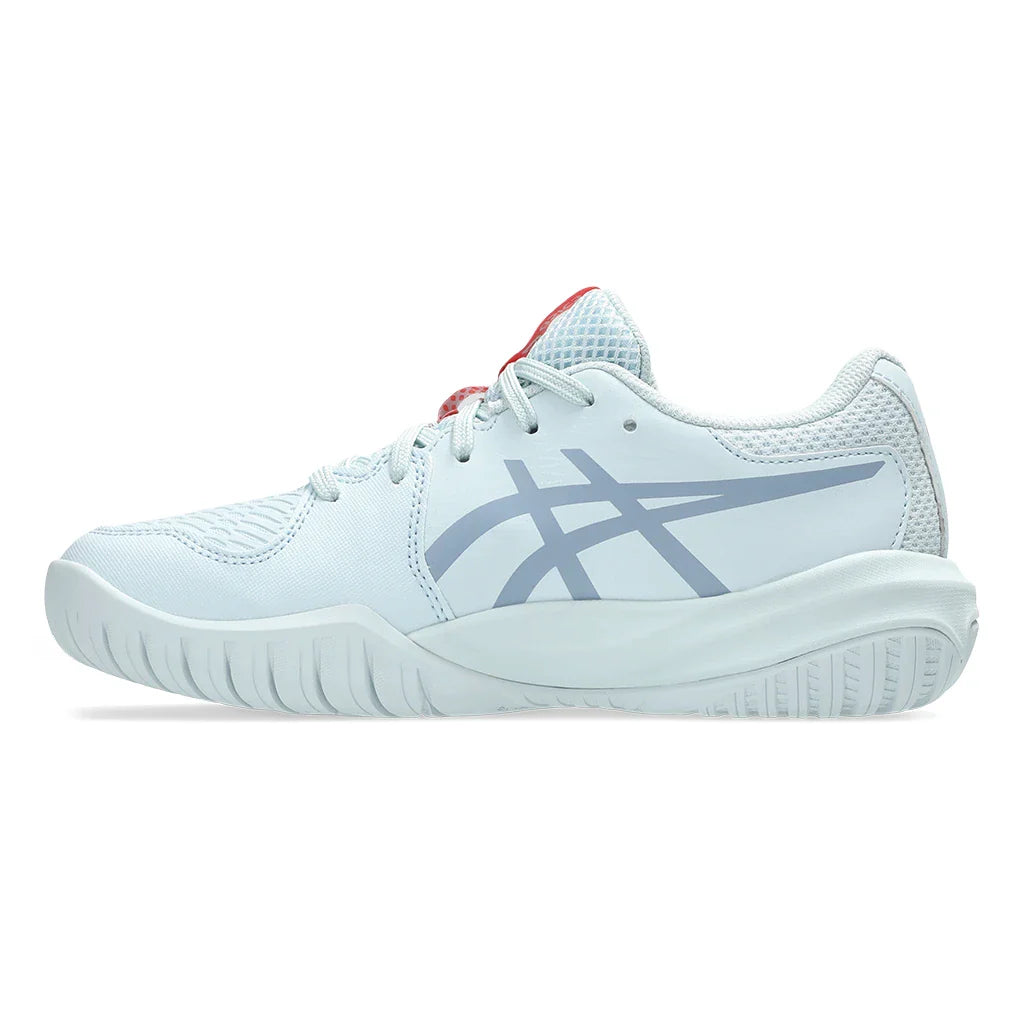 Juniors' GEL-Resolution X GS Tennis Shoes Sky and Grey Blue