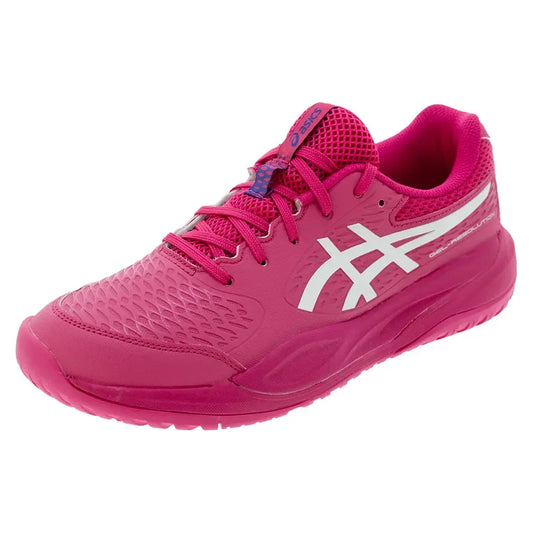 Juniors' GEL-Resolution X GS Tennis Shoes Bright Rose and Cream-Footwear-Asics-1044A081-700F25copy-Tennis Express