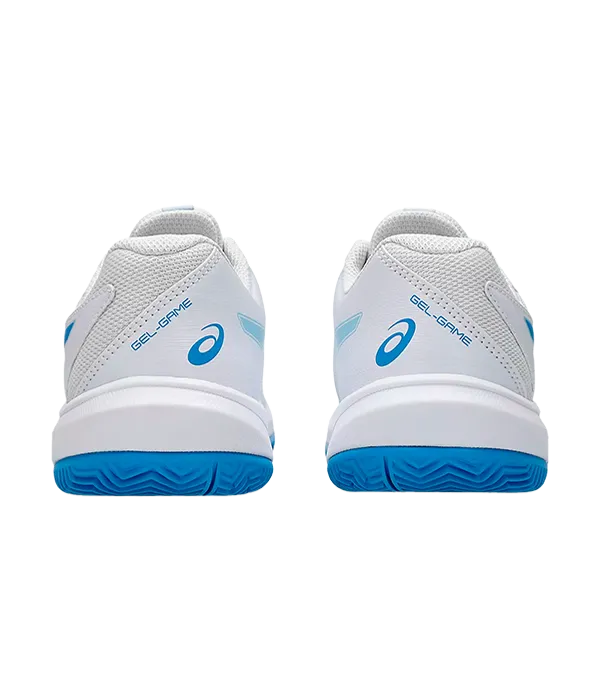 Padel Shoes Asics Gel-Game GS Clay/OC Kids White/Blue Coast