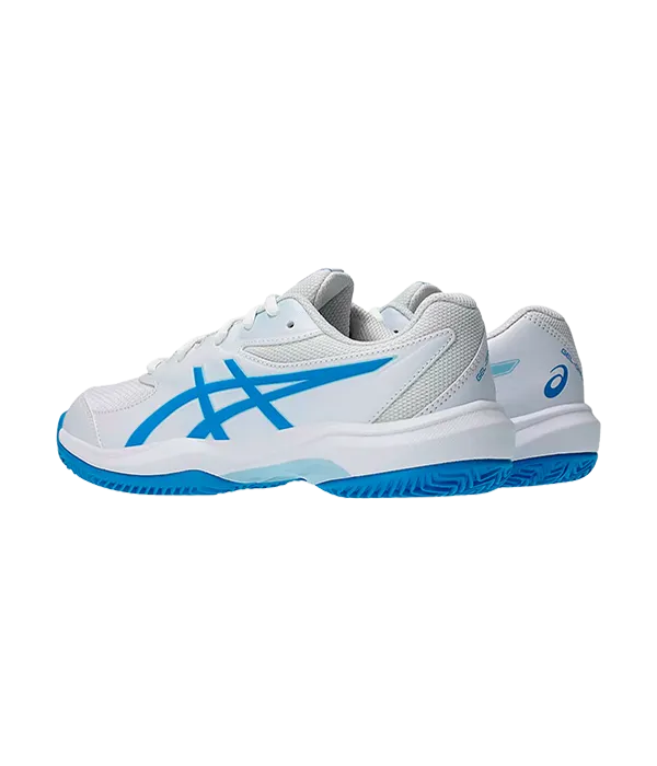Padel Shoes Asics Gel-Game GS Clay/OC Kids White/Blue Coast