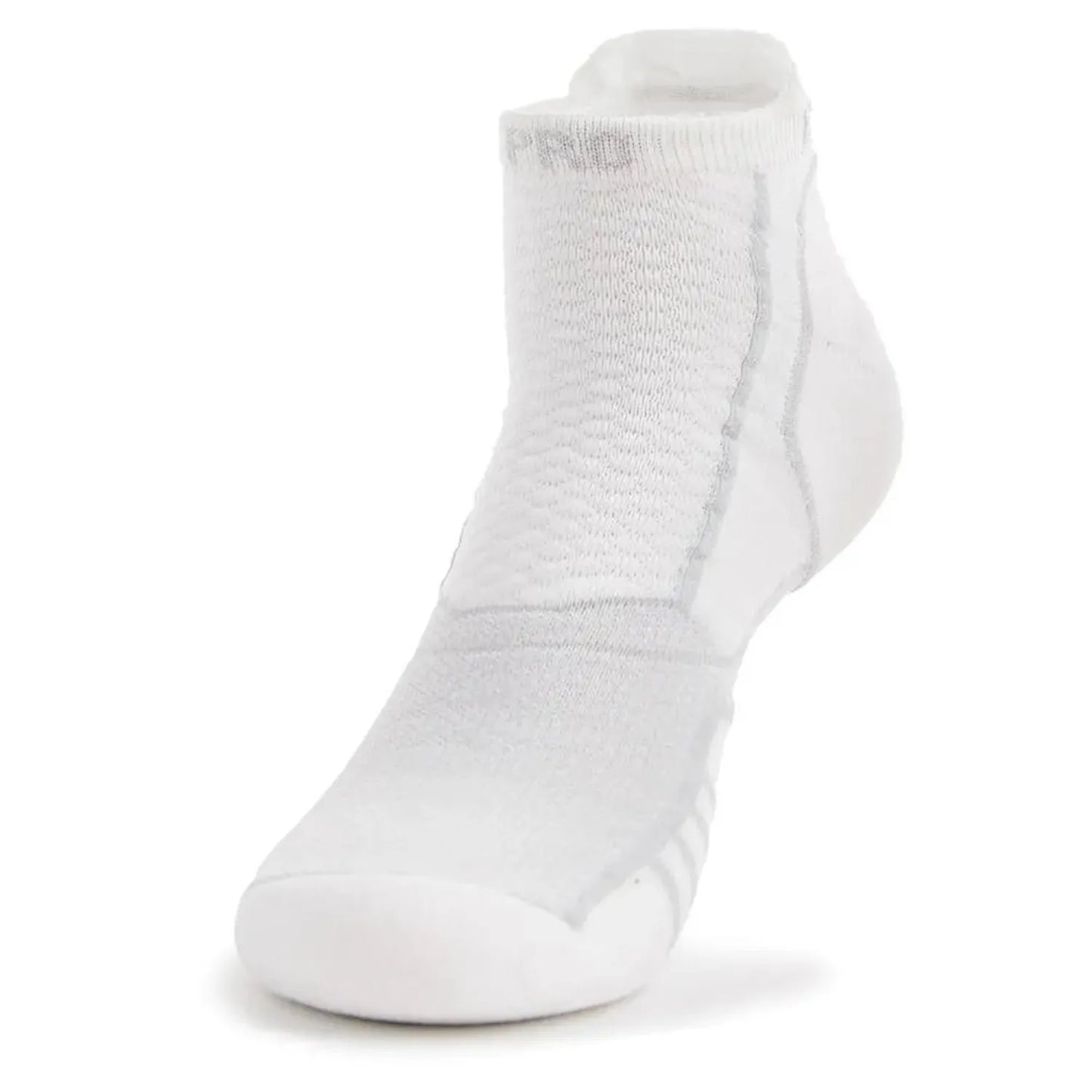 Experia Ultra Light Cushion No Show Tab Tennis Socks White-Socks-Thorlo-105058-DEFAULT-L-Tennis Express