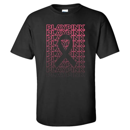 Women's Play Pink Tennis Tee Black (Size Small)-Apparel-TENNIS EXPRESS-105780-UNISEX-L-Tennis Express