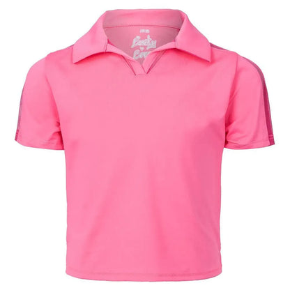Girls' Cropped Tennis Polo