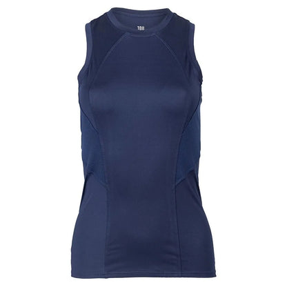 Women's Sarita Racerback Tennis Tank Navy Blue-Apparel-Tail-106280-DEFAULT-L-Tennis Express