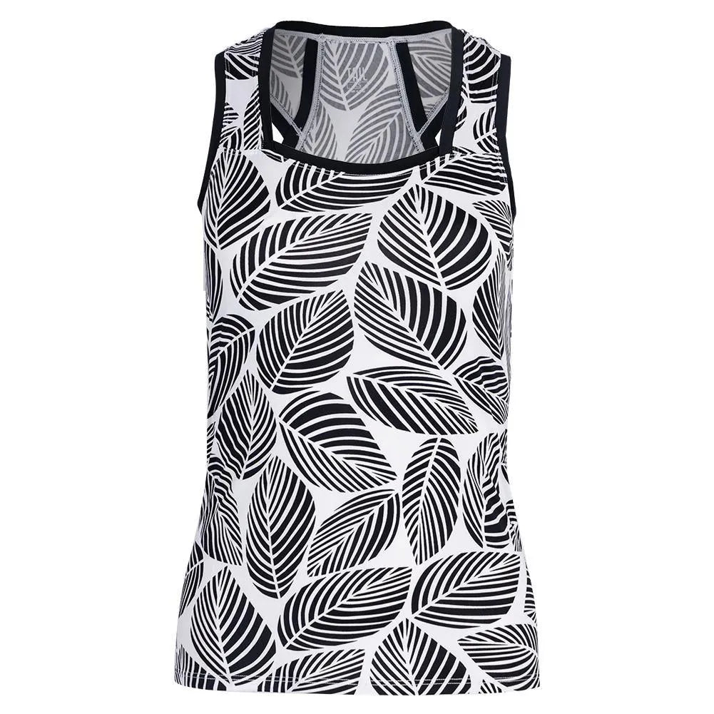 Women's Rumary Tennis Tank Botanical Leaves-Apparel-Tail-106556-DEFAULT-L-Tennis Express