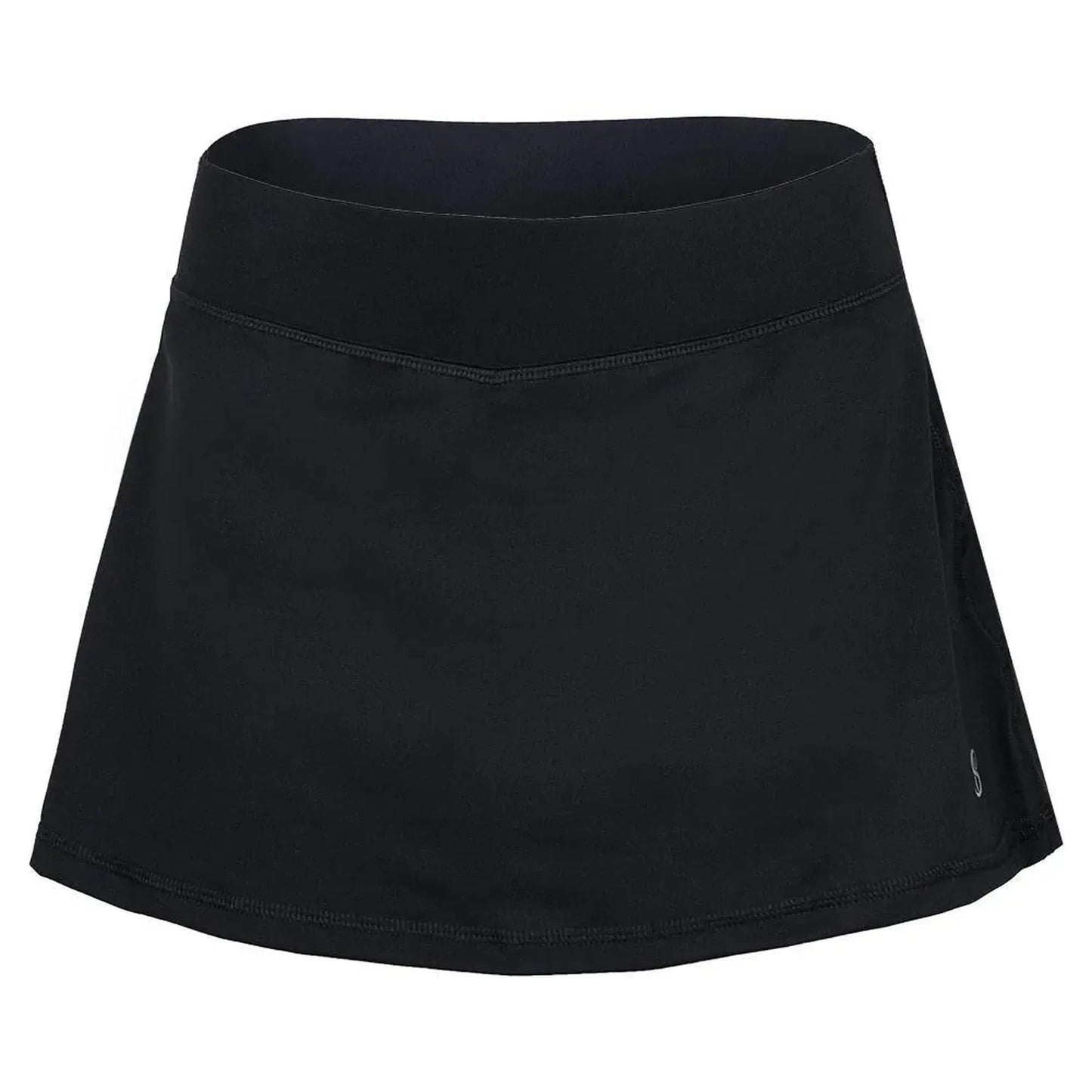 Women's 13 Inch Tennis Skort-Apparel-Sofibella-107018-BLACK-L-Tennis Express