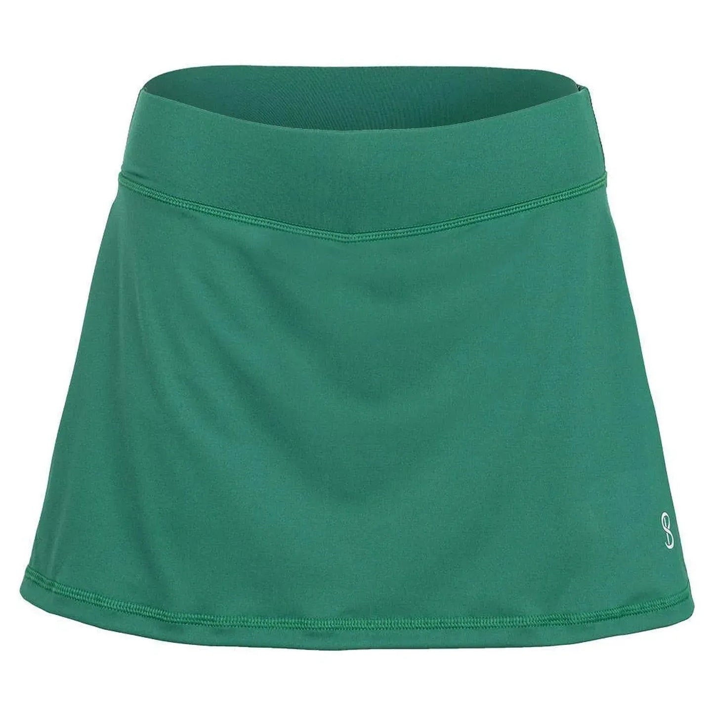 Women's 13 Inch Tennis Skort-Apparel-Sofibella-107018-FOREST_GREEN-L-Tennis Express