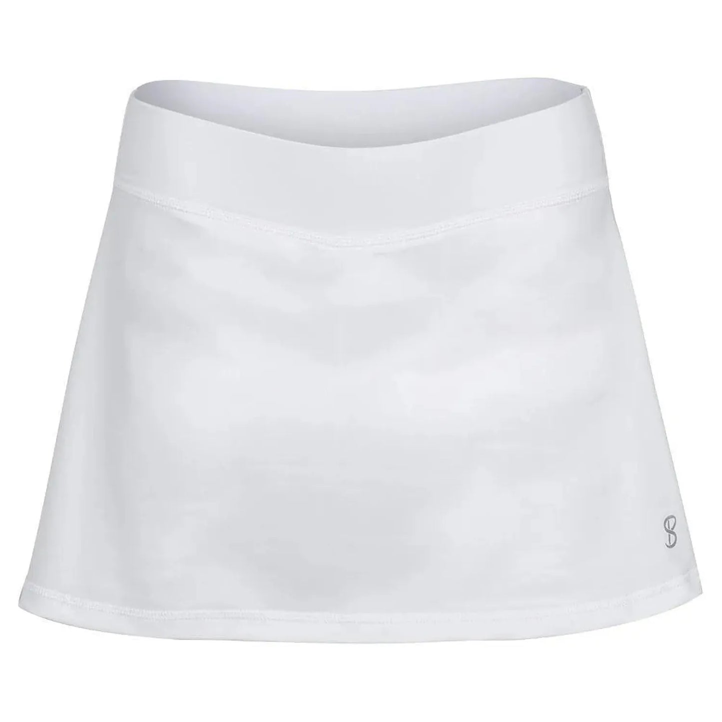 Women's 13 Inch Tennis Skort-Apparel-Sofibella-107018-WHITE-L-Tennis Express