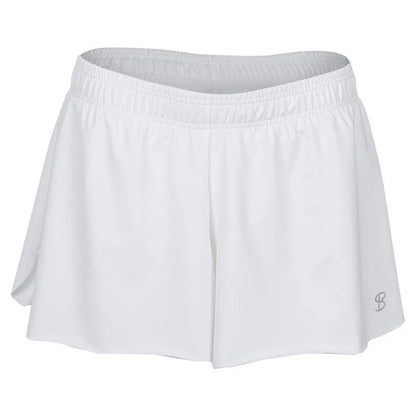 Women's Tennis Shorts-Apparel-Sofibella-107019-WHITE-L-Tennis Express