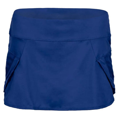 Women's Team Pulse Wave Tennis Skort-Apparel-Lucky In Love-107748-421_ROYAL-L-Tennis Express