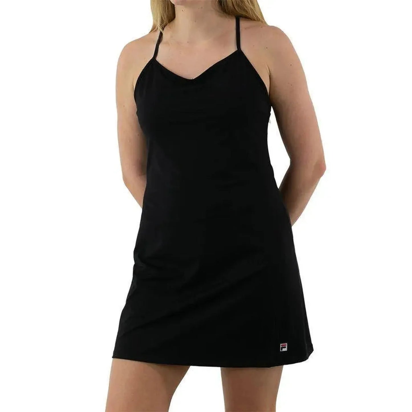 Women's Essentials Tennis Dress-Apparel-Fila-108236-001_BLACK-L-Tennis Express