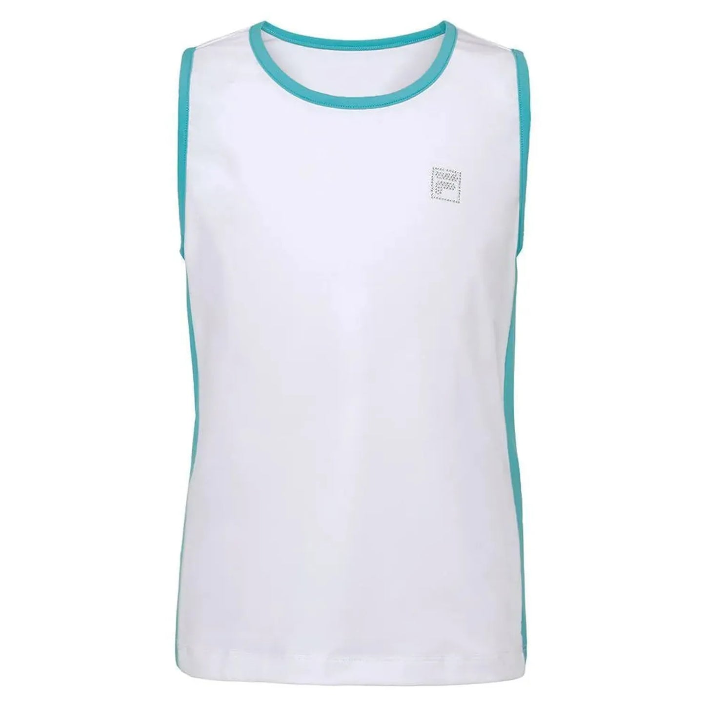 Girls' Essentials Full Coverage Tennis Tank-Apparel-Fila-108468-101_WHITEBL-L-Tennis Express