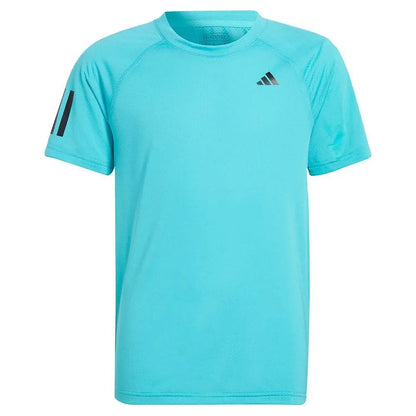 Girl's Club Tennis Top Lucid Cyan-Apparel-Adidas-108812-DEFAULT-L-Tennis Express