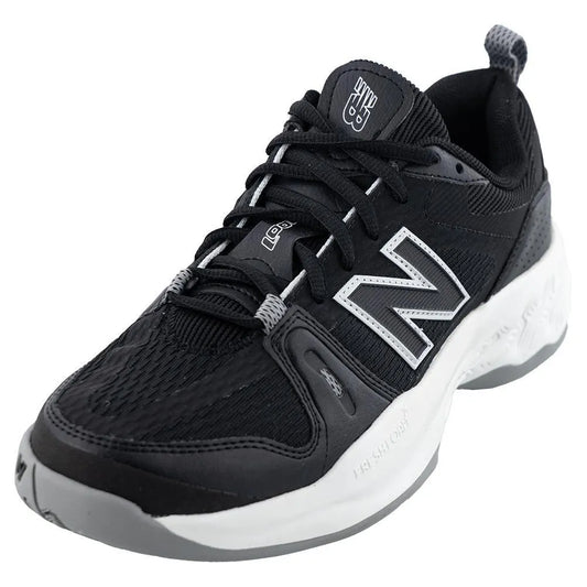 Men's Fresh Foam X 1007 2E Width Tennis Shoes Black-Footwear-New Balance-109195-DEFAULT-L-Tennis Express