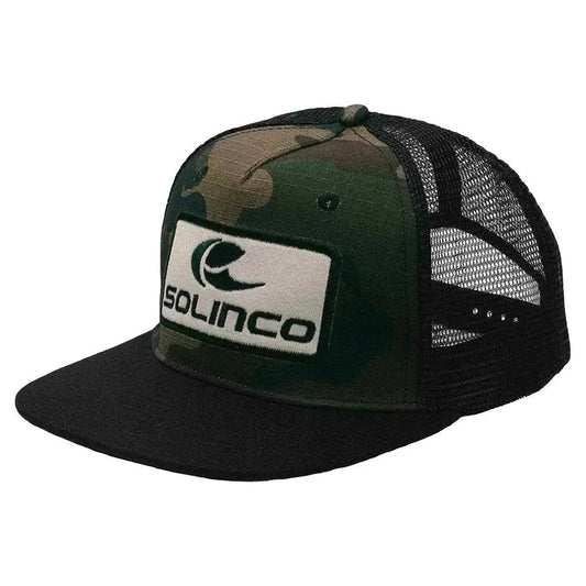 Trucker Cap Snap Back Camo-Apparel-Solinco-109367-DEFAULT-L-Tennis Express