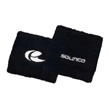 Single-Wide Wrist Band Black and White-Accessories-Solinco-109373-DEFAULT-L-Tennis Express