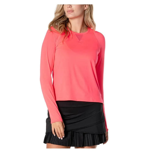 Women's LUV High Low Breezy Long Sleeve Tennis Top