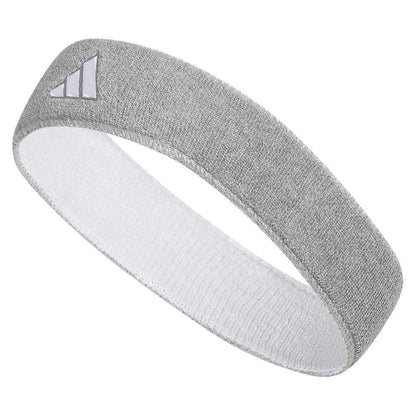 Interval Reversible 2.0 Tennis Headband-Accessories-Adidas-110162-207_LIGHT_GREYWHITE-L-Tennis Express
