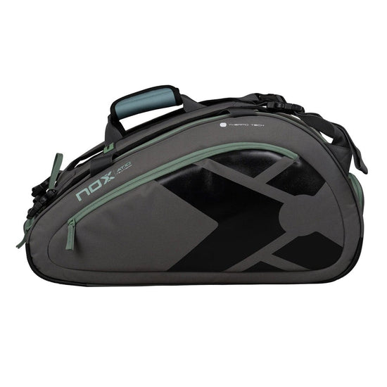 NOX AT10 Team Grey/Green 2024 Padel Bag Padel Bag Nox