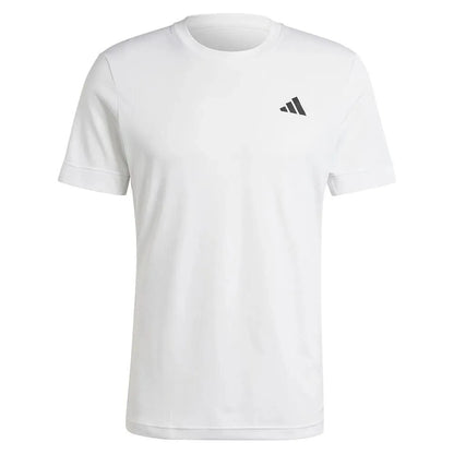 Men's Freelift Tennis Top White-Apparel-Adidas-110330-DEFAULT-L-Tennis Express