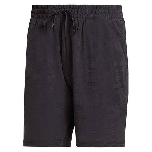 Men's Ergo 7 Inch Tennis Short Black-Apparel-Adidas-110337-DEFAULT-L-Tennis Express
