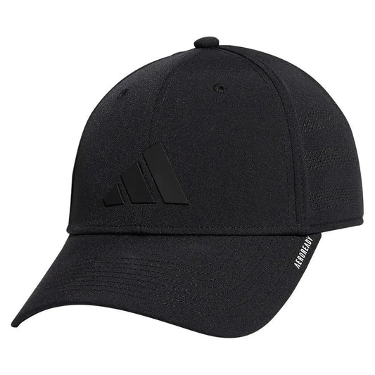 Men's Gameday 4 Stretch Fit Hat Black-Apparel-Adidas-110400-DEFAULT-L-Tennis Express