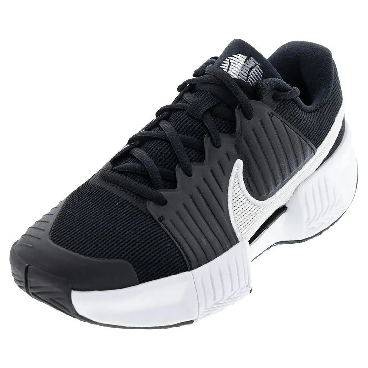 Men's GP Challenge Pro Tennis Shoes Black and White-Footwear-Nike-110550-DEFAULT-L-Tennis Express