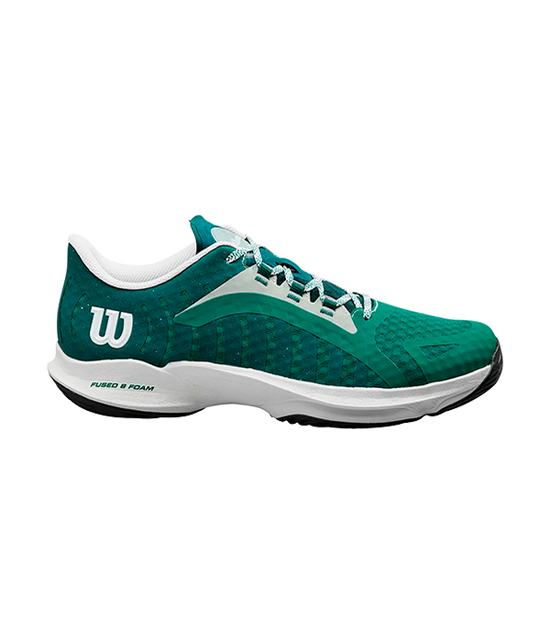 Wilson Hurakn Pro Evergreen/Withe/Black Padel Shoes Zapatillas Wilson