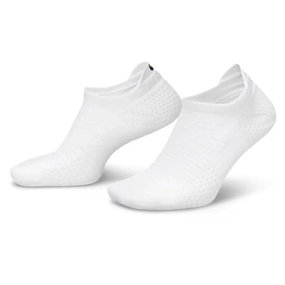 Unisex Unicorn Cushion No Show Socks-Socks-Nike-110636-100_WHITEBLACK-L-Tennis Express