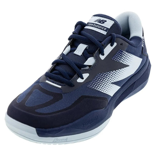 Women's FuelCell 796v4 B Width Tennis Shoes Navy and Quarry Blue-Footwear-New Balance-110647-DEFAULT-L-1-[Sku]-Tennis Express