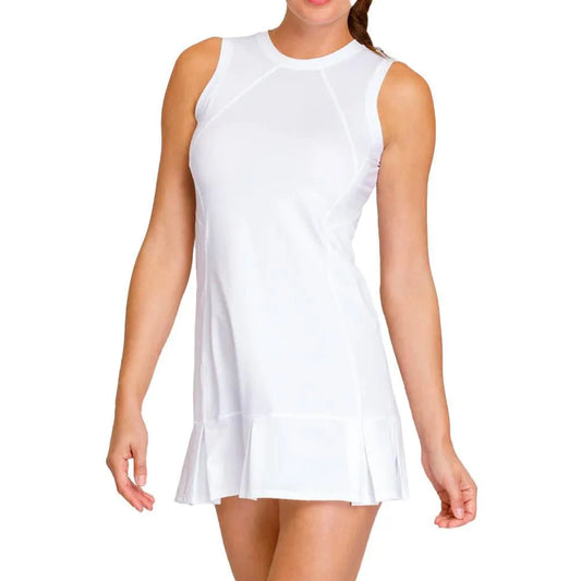 Women's Midtown Sleeveless Tennis Dress Chalk-Apparel-Tail-111067-DEFAULT-L-Tennis Express