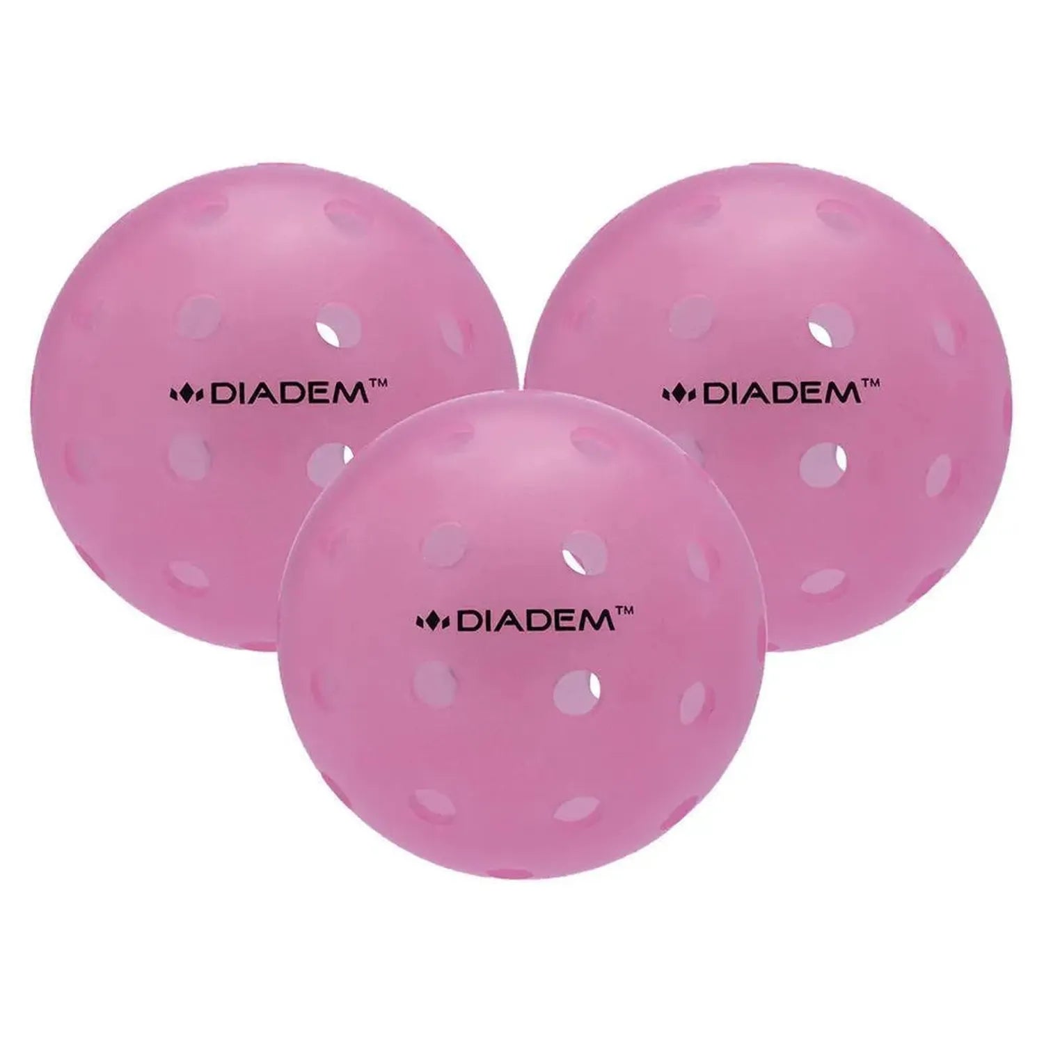 Power 3 Pack Pickleball Balls Pink-Balls-Diadem-111135-DEFAULT-L-Tennis Express