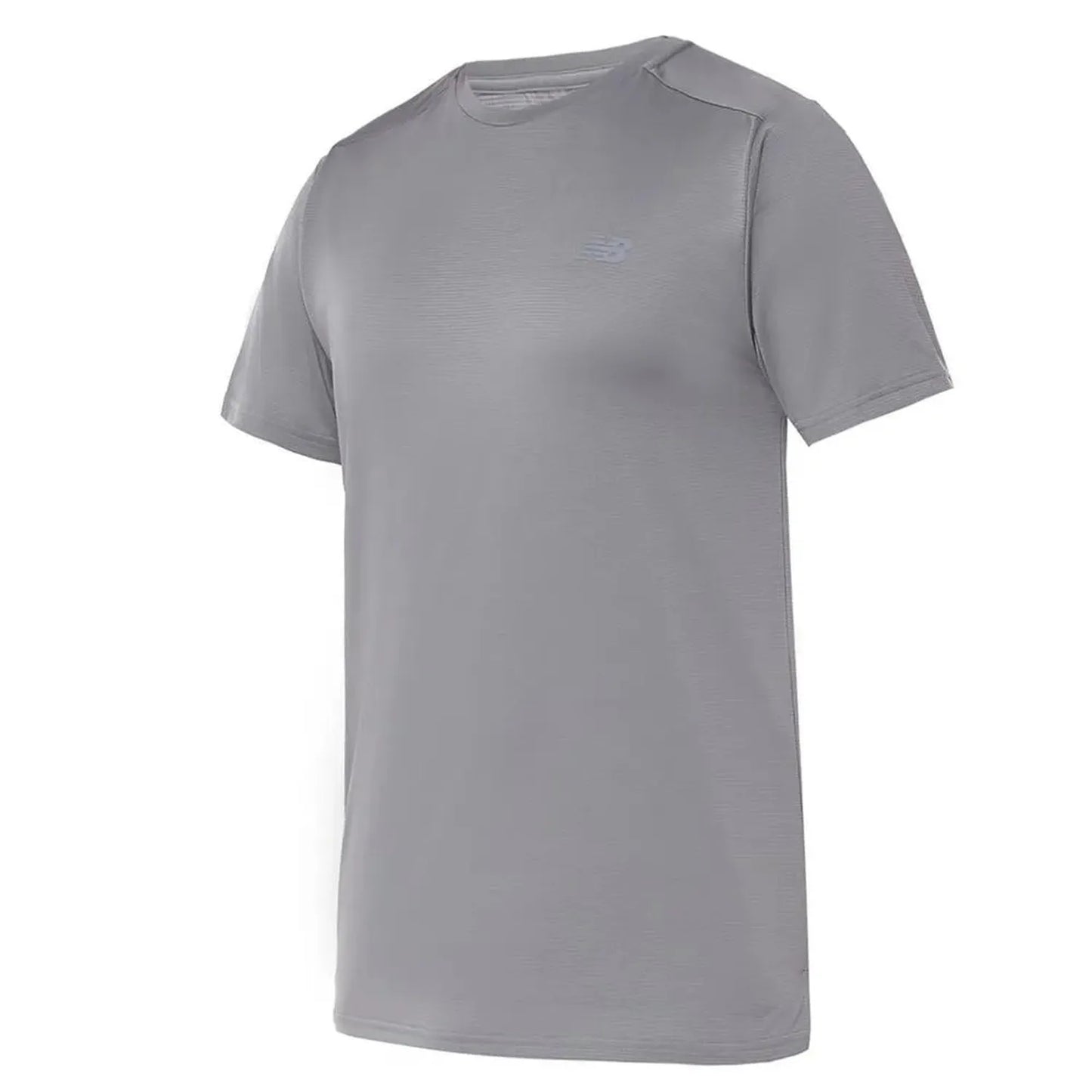Men's SE Short Sleeve Tennis Top Slategray-Apparel-New Balance-111241-DEFAULT-L-Tennis Express