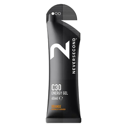 C30 Energy Gel-Snacks & Drinks-Neversecond-111545-ORANGE-L-Tennis Express
