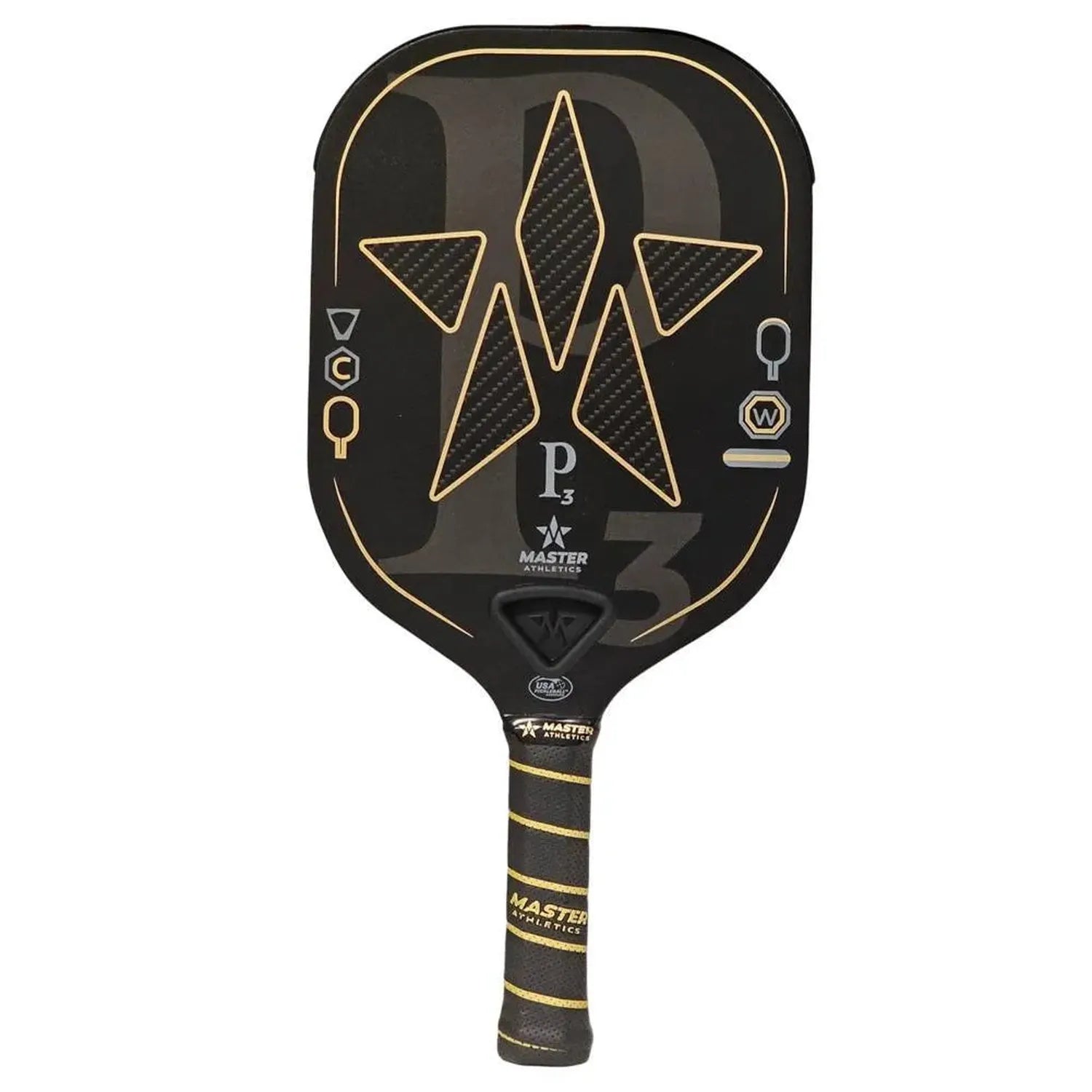 P3 Pickleball Paddle-Racquets-Master Athletics-111554-DEFAULT-L-Tennis Express